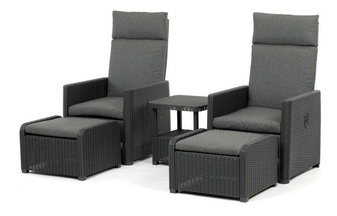 Zahradní sestava Lautro (šedá)