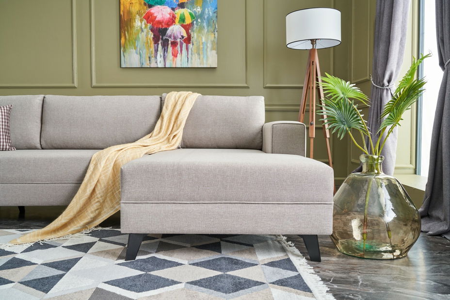 Rohová sedačka Enfant (Krémová)