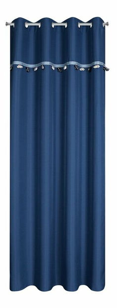 Záclona 140x250 cm Vehicle (tmavě modrá)