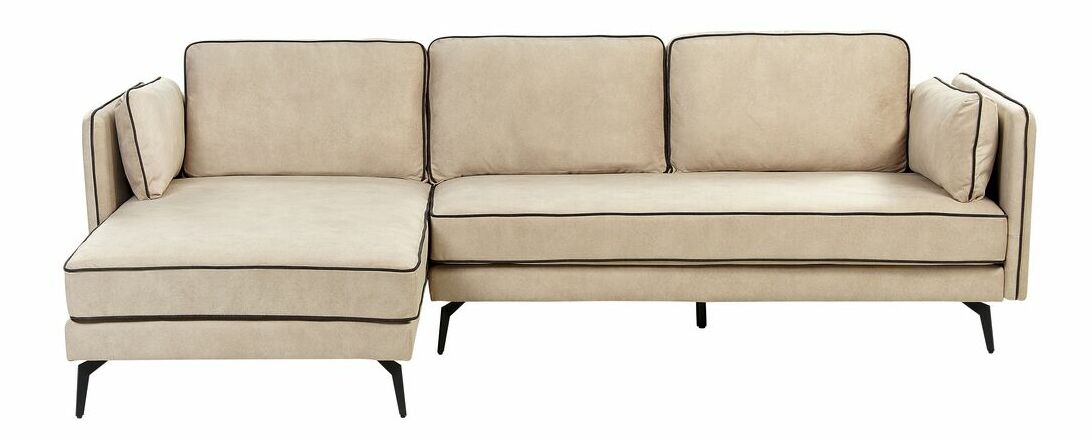 Rohová sedací souprava Askel (béžová) (P)