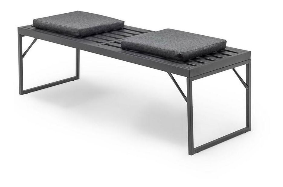 Lavička Voviva (antracit + černá)