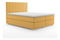 Boxspring postel 140 cm Pugno (žlutá) (s úložným prostorem)