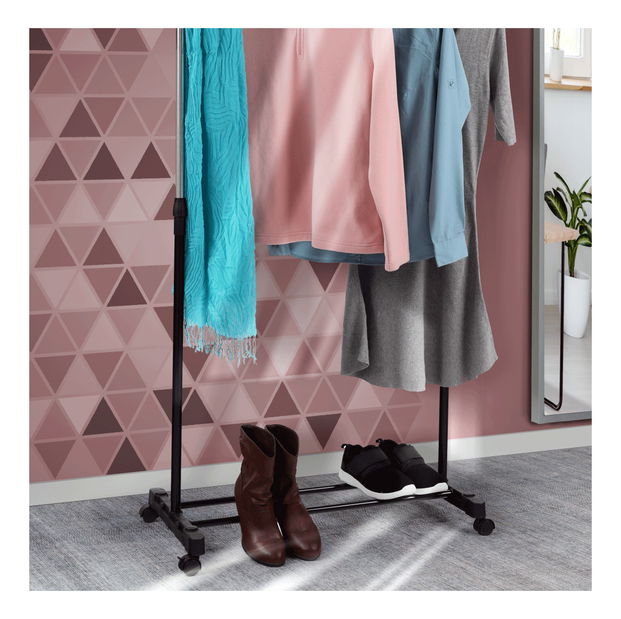 Pojízdný věšák Delfino (černá)