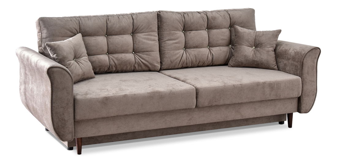 Pohovka dvousedačka Lirica (béžová)