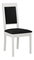 Jídelní židle Hellen XIII (bílá + černá)