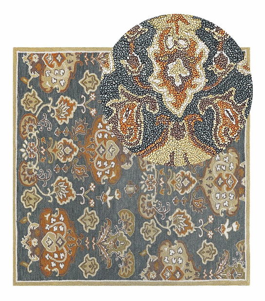 Koberec 200 x 200 cm Umur (vícebarevný)