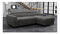 Rohová sedačka Laviosuna Premium (tmavě šedá) (s úl. prostorem) (P)