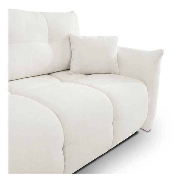 Rohová sedací souprava Basical (bílá) (L)