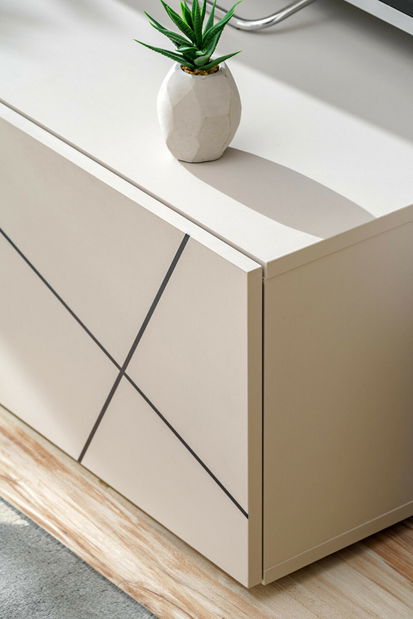 Obývací stěna Gaolino 1 (kašmír + černá) 