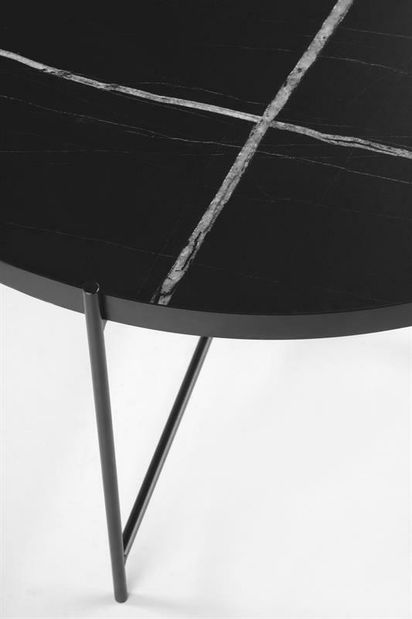 Set 2 ks. konferenčních stolků Julie (černá)