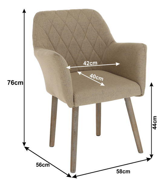 Moderní křeslo Elkino