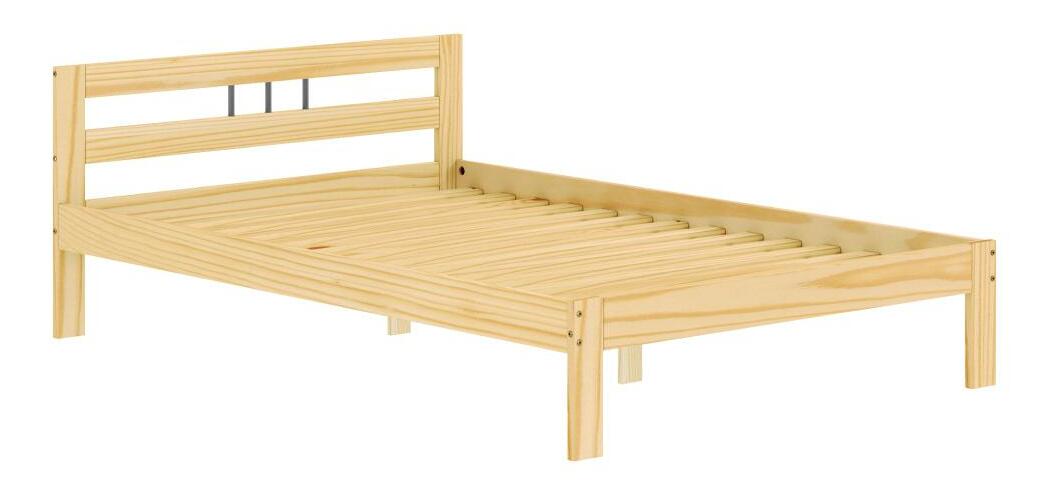 Manželská postel 140x200 cm Joja (přírodní)