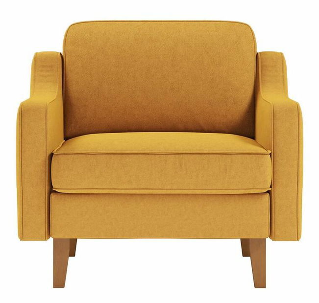 Křeslo Dělají 1 (mořská zelená + ořech)