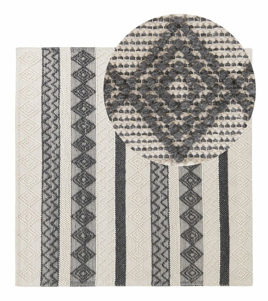 Koberec 200 x 200 cm Datle (béžová)