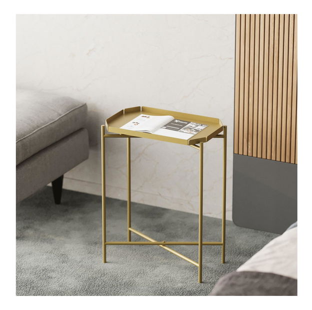 Konferenční stolek Museli 9 (zlatá)