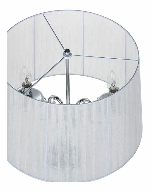 Stojanová lampa Ezio (stříbrná)