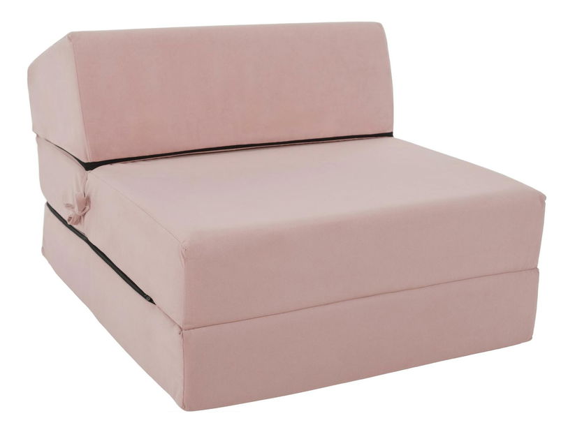 Rozkládací křeslo Plantearan (růžová)