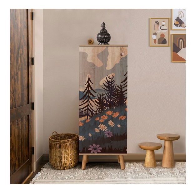 Botník (skříňka na boty) Beside 17 (dub sonoma)