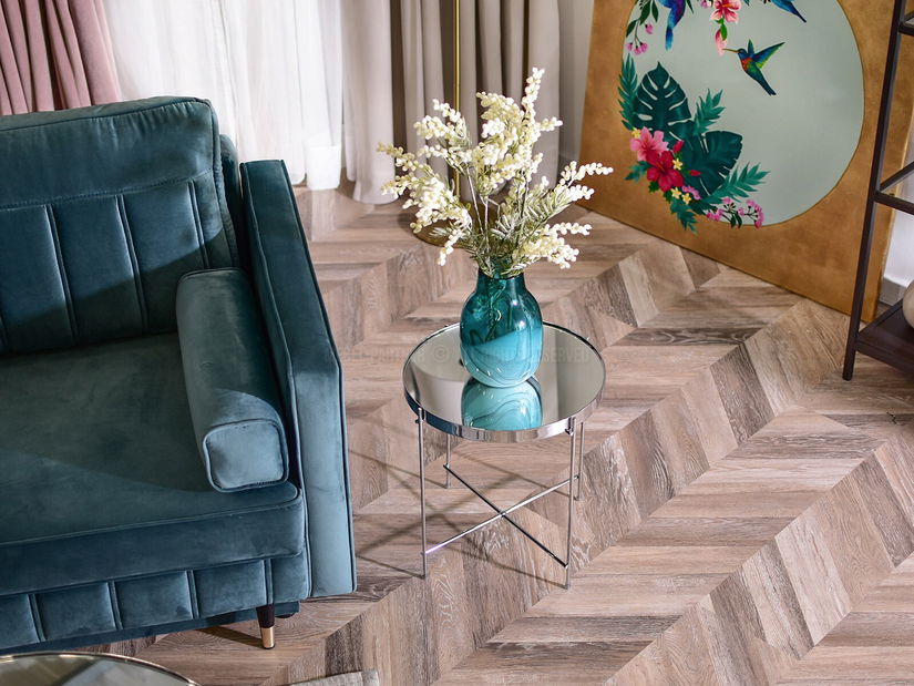 Konferenční stolek Ibbia S (chromová)