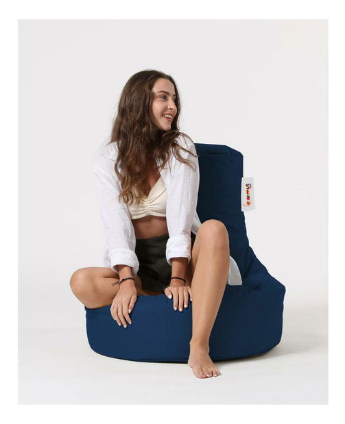 Sedací pytel Lerna (tmavě modrá)