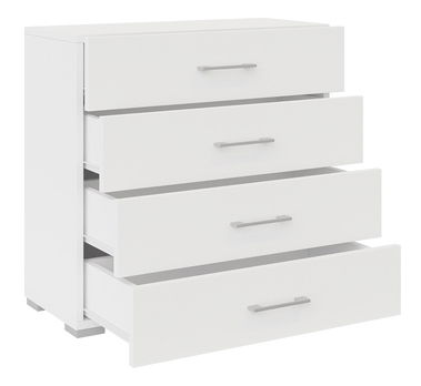 Komoda Teratino 4SZ (bílá)