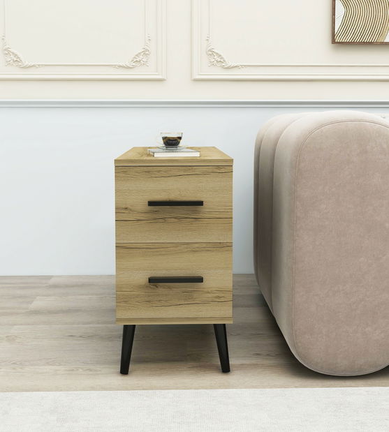 Příruční stolek Iceland Delta (dub)