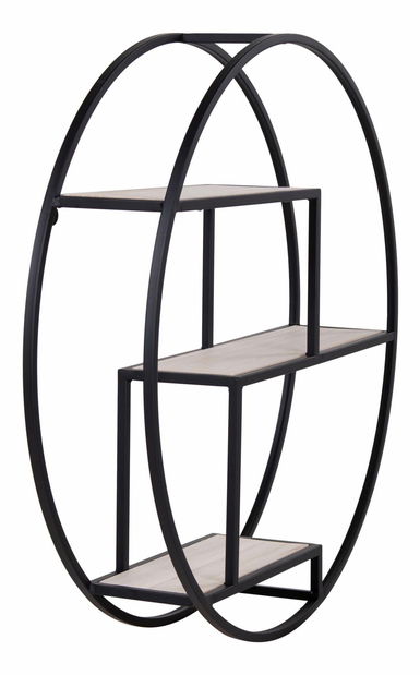 Polička Rinora (černá + přírodní)