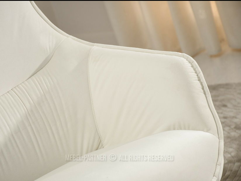 Relaxační křeslo Orbitek (krémová + béžová)