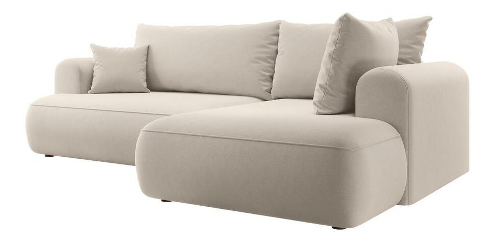 Rohová sedací souprava Olivo II (P) (béžová + černá)