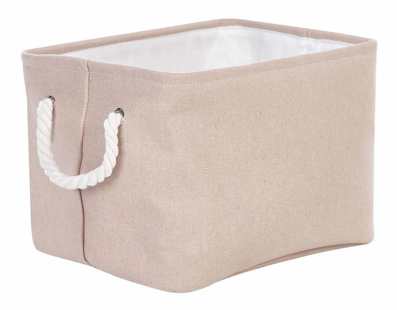 Set 3 ks úložných košů Deanna (béžová)