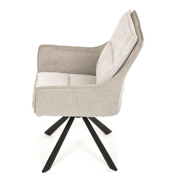 Jídelní židle Defiende (krémová)