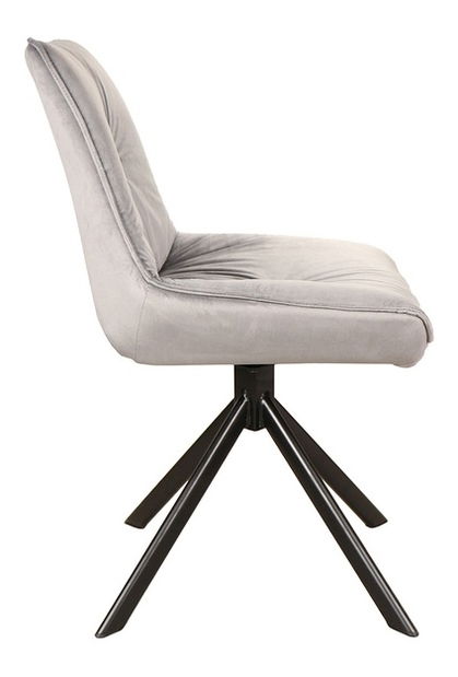 Jídelní židle Becki (šedá + černá)