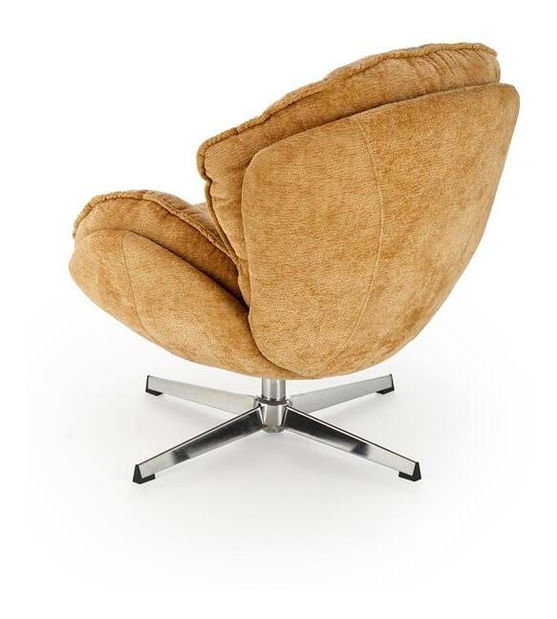 Křeslo Gaudio (hořčicová)