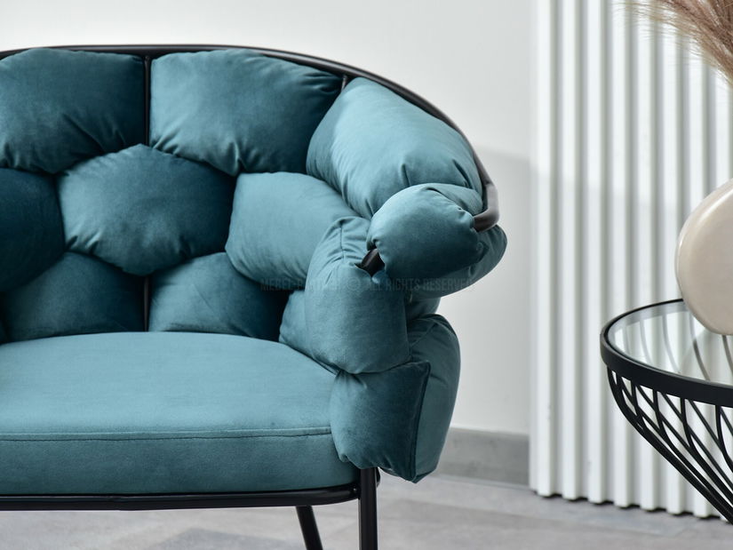 Relaxační křeslo Piplio (černá)