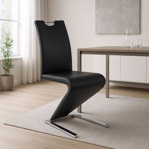  Jídelní židle Gollis (černá)