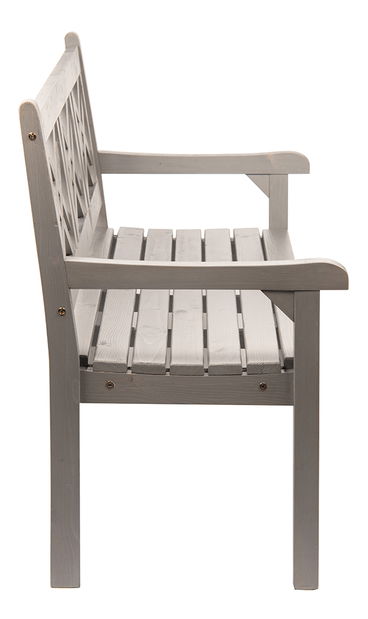 Zahradní lavička Finbona (šedá)