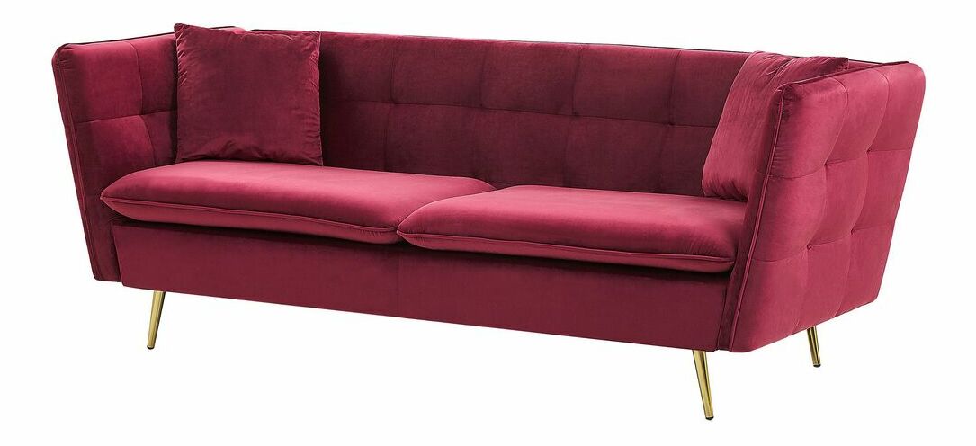 Pohovka FERICA (tmavě červená)