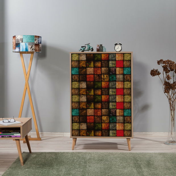 Skříňka Multibox (Dub sonoma)