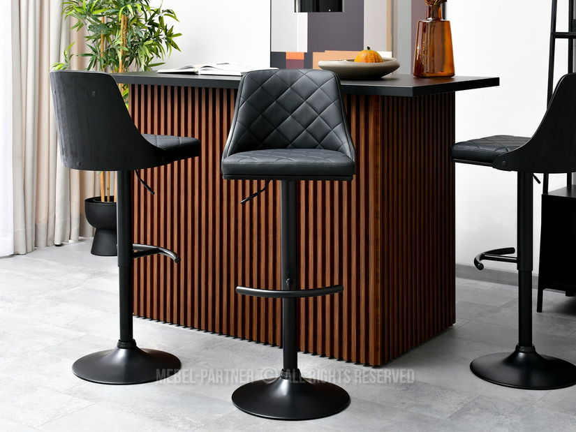 Židle Haire (černé dřevo + černá)