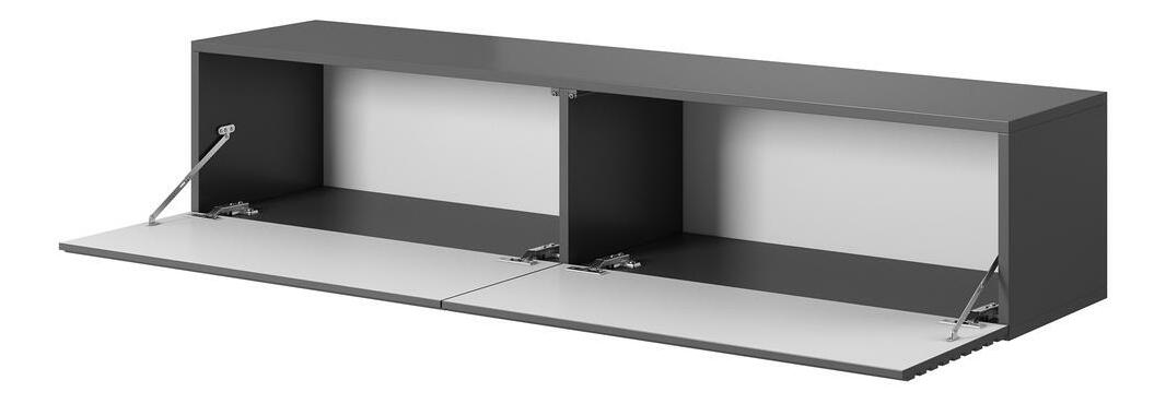 TV skříňka/stolek Purtas 140 (grafit)