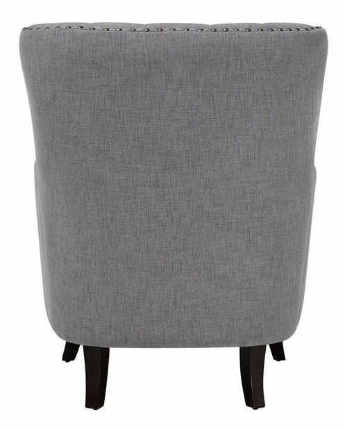 Křeslo ušák Vaner (světle šedá) *výprodej