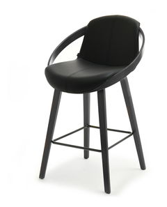 Barová židle Lageze (černá)