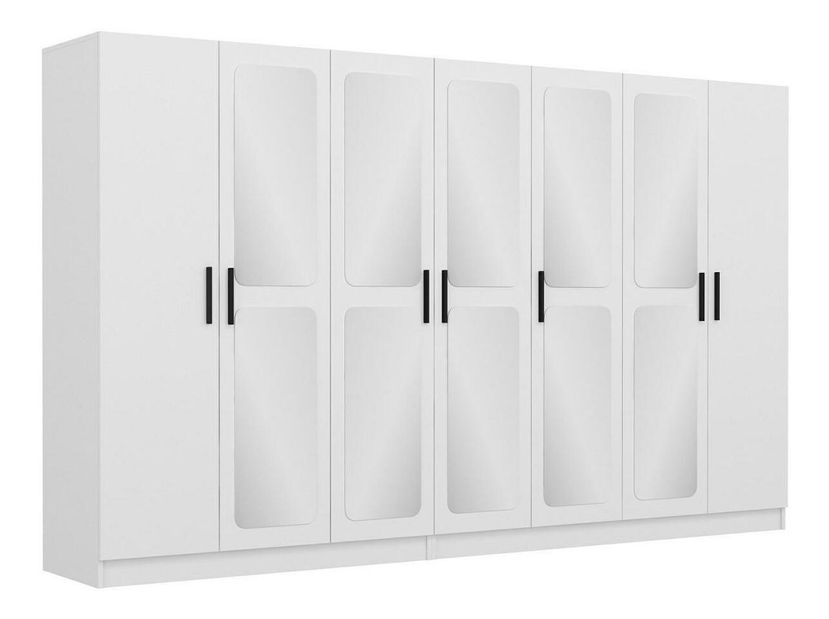 Šatní skříň Kalia 3824 (bílá)