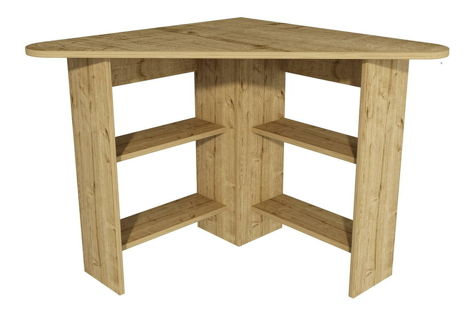 Rohový PC stolek Sabeni 2 (dub safírový)