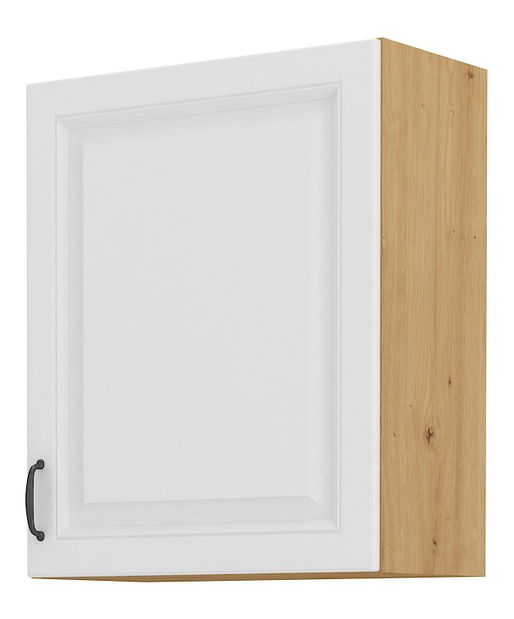 Horní kuchyňská skříňka Sheila 60 G 72 1F (dub artisan + bilá)