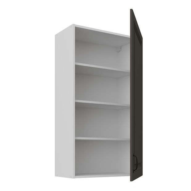 Horní kuchyňská skříňka Sheila 60 G 108 1F (korpus: bílá + fronta: grafit)