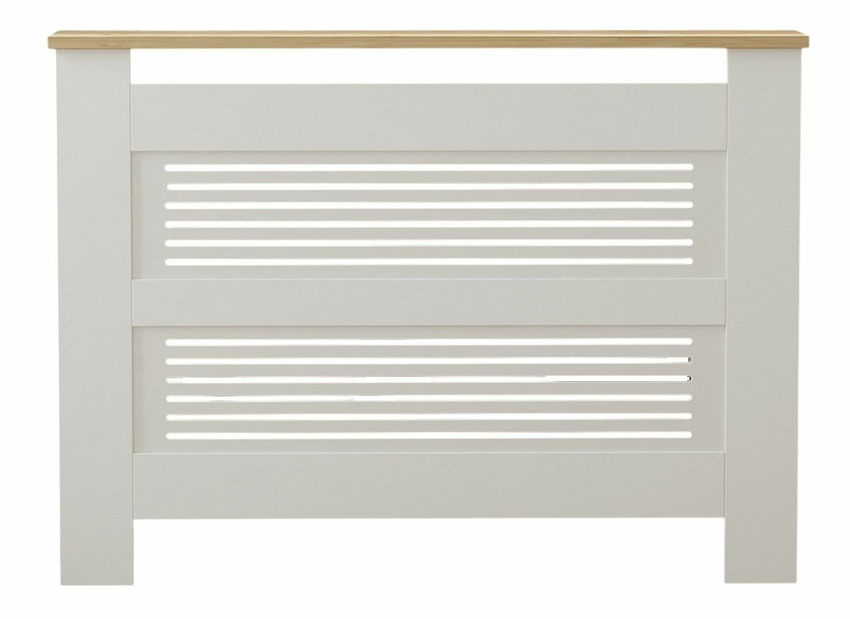 Kryt na radiátor Terminator (dub safírový + bílá)