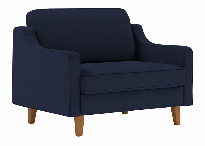 Křeslo Dělají L (béžová + ořech)