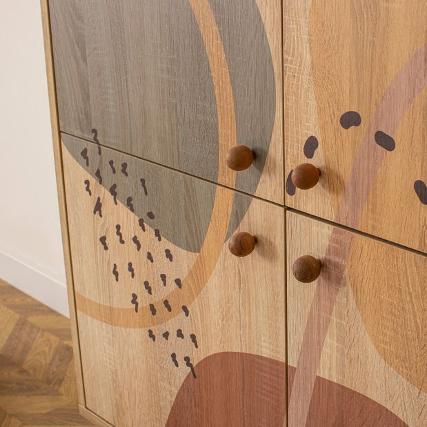 Skříňka Maluxe (Vícebarevné)