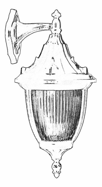 Venkovní nástěnné svítidlo Dexter (černá)